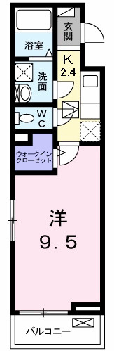 コンフォール中神の間取り