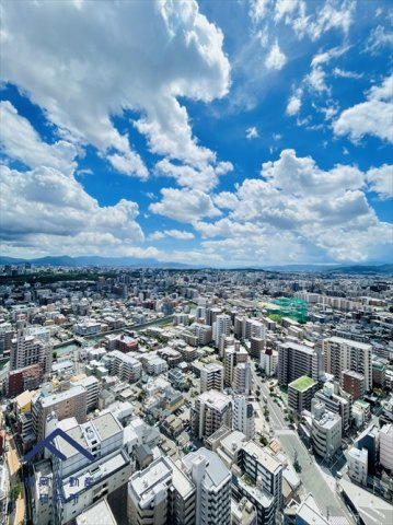 ブリリアタワー西新の展望