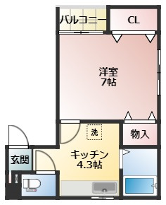 【間取り】 | コーポサルビア