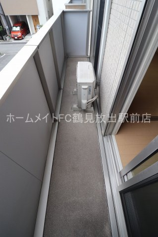 セジュール稲田本町のバルコニー
