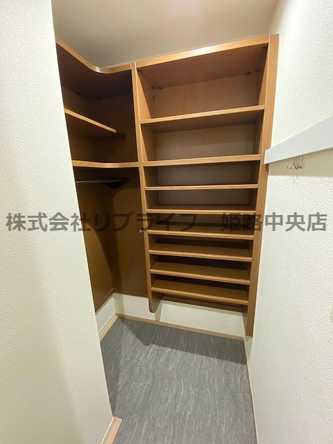 シャーメゾンフルールの収納