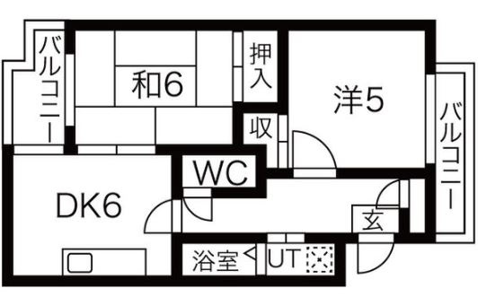 【間取り】 | リバーヒル八尾