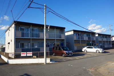 【外観】 | リバーサイド白金Ａ | リバーサイド白金A　軽量鉄骨造2階建て