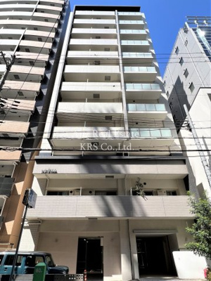 【外観】 | ルボワ天満橋 | スタイリッシュな外観のマンションです♪