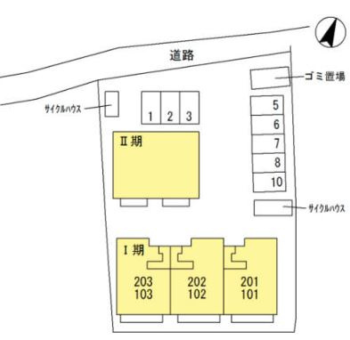 【区画図】 | くみの木ヒルズⅠ