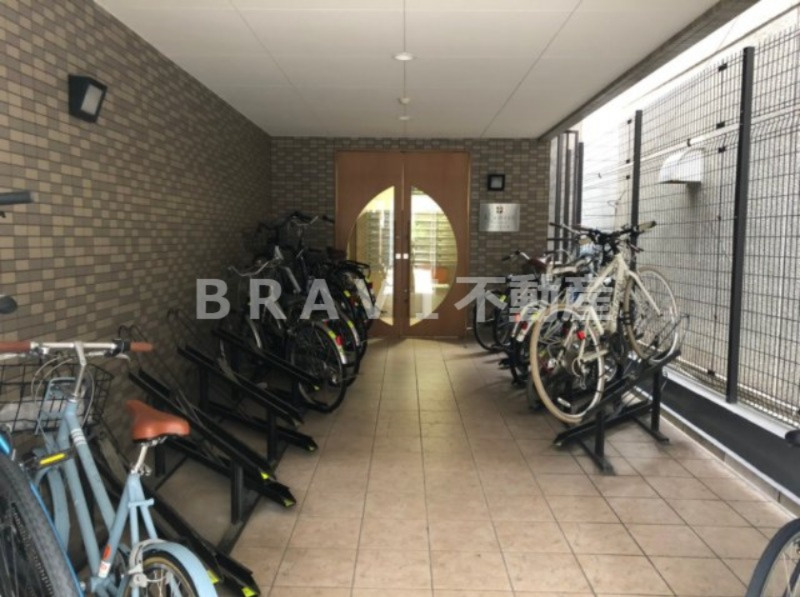 ラムール谷町　BRAVI不動産のその他共用部分|【ラムール谷町】自転車置き場