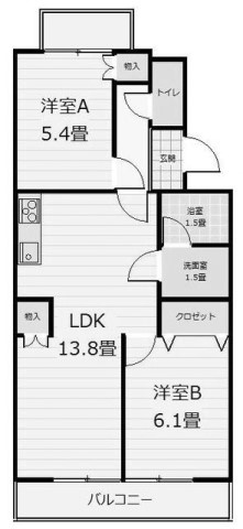 【間取り】 | メゾンドール八千代