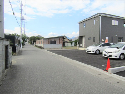 【前面道路含む現地写真】 | クレイドルガーデン　南アルプス市下高砂2号棟 | 前面道路含む現地写真です！