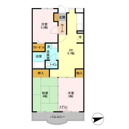 【間取り】 | グランドール北小金