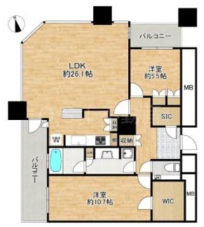 【間取り】 | The Kitahama