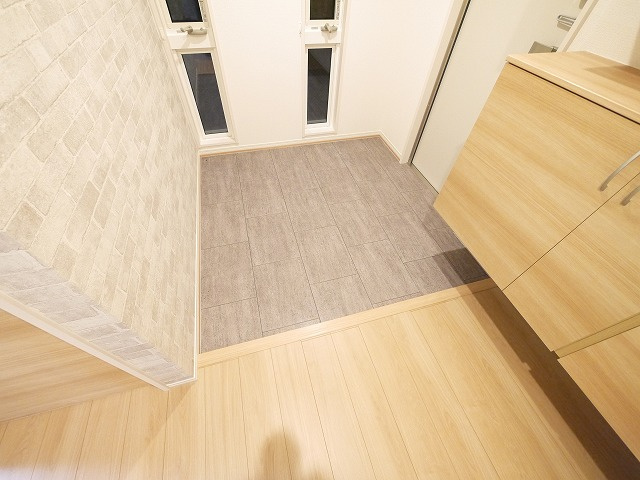 グランデの玄関|シンプルで使いやすい玄関です