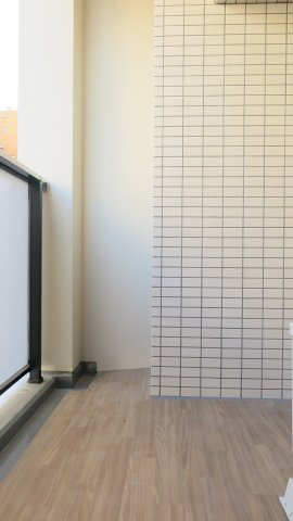 レオンコンフォート難波南Ⅱのバルコニー