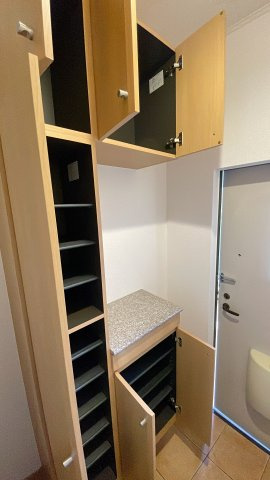 メゾン中の池の収納