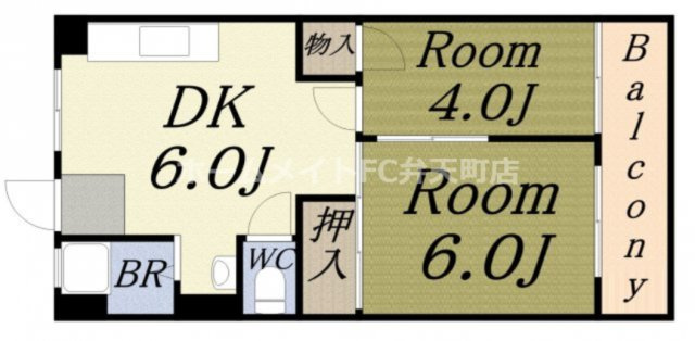 【間取り】 | 宮本マンション