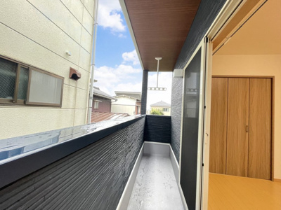【バルコニー】 | 鳥取市青葉町３丁目未入居戸建て