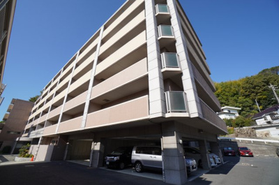 【外観】 | パークヒルズ己斐西町（リフォーム済） | 現地（2022年12月15日9：00頃）撮影