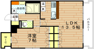 S-FORT二条城前（旧グランエターナ二条城前）の間取り