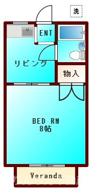 【間取り】 | プレジール南昭和