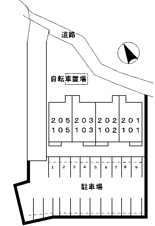 グーテンベルクの区画図