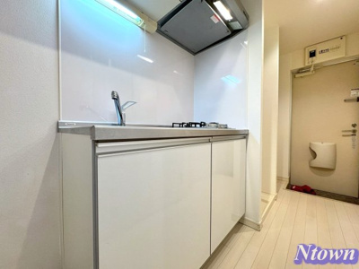 【キッチン】 | ヴェリテール本陣 | コンパクトなキッチンで掃除もラクラク