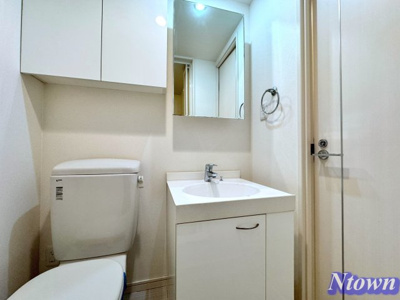 【独立洗面台】 | ヴェリテール本陣 | 朝の身支度には欠かせない独立洗面化粧台