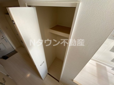 【収納】 | K Flat | 大きなスペースがあり、収納には困りません