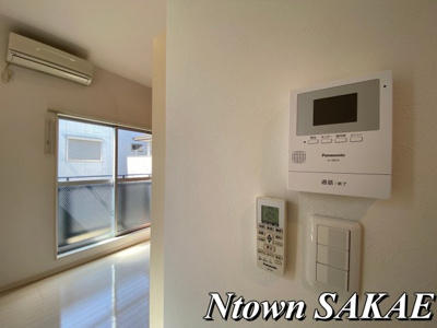 【セキュリティ】 | オーフォレスト | モニター付きインターホンです