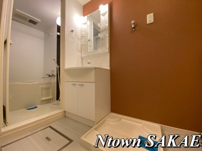 【洗面所】 | オーフォレスト | 脱衣スペースもあります