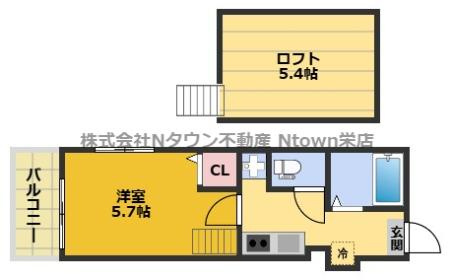 【間取り】 | TKロイヤルコーポ | 間取りです。