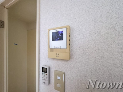【セキュリティ】 | シェモア千種公園 | モニター付きインターフォンです。