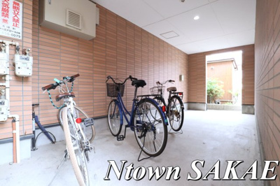 【その他共用部分】 | loft4千種 | 駐輪場です