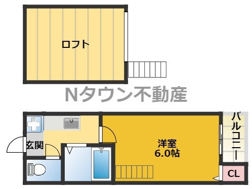 【間取り】 | loft4千種 | 間取りです。