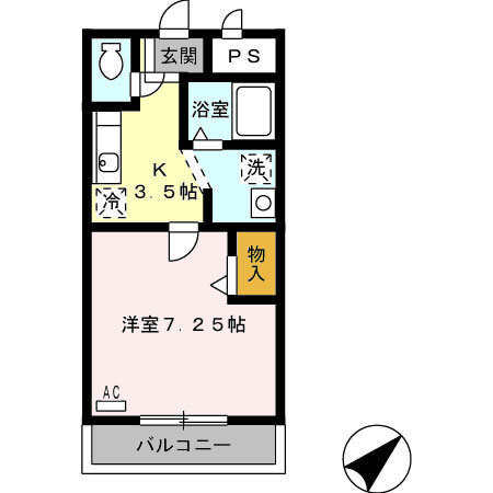 エクステージ　　刈谷市近郊の賃貸ならクラスホーム刈谷店の間取り