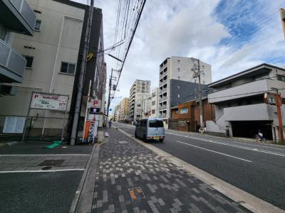 シャントール二条の周辺|前面道路