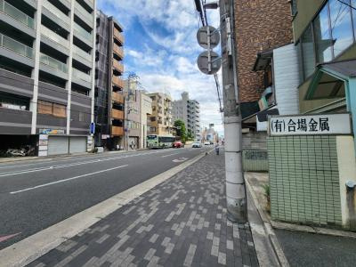 シャントール二条の地図|前面道路