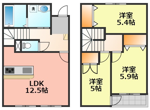 【間取り】 | オアシス宮東
