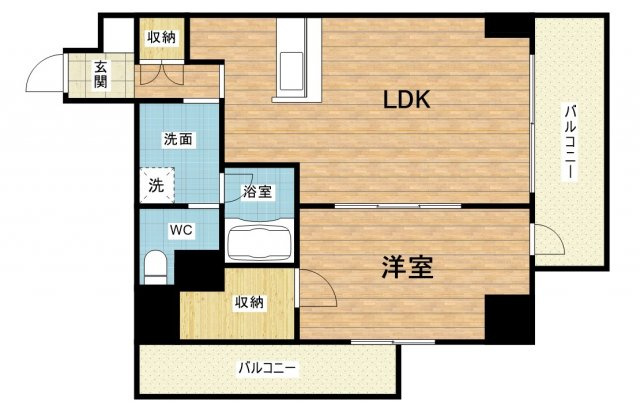 【間取り】 | プレディアコート本町