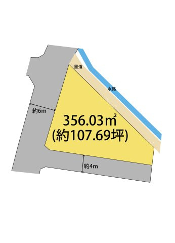 岩出市水栖・土地・124489の区画図