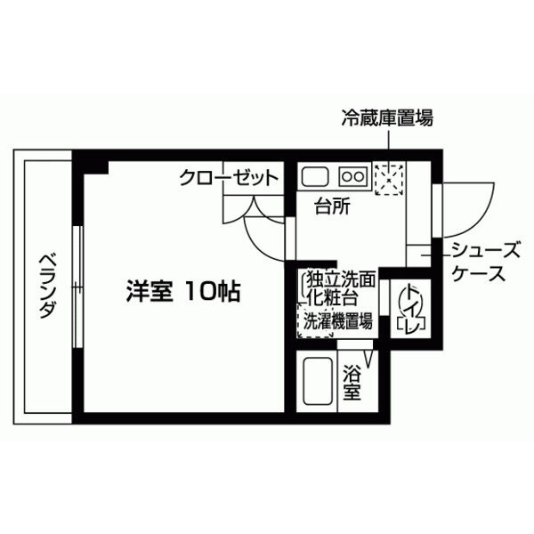 アルトシュロス四条大宮の間取り