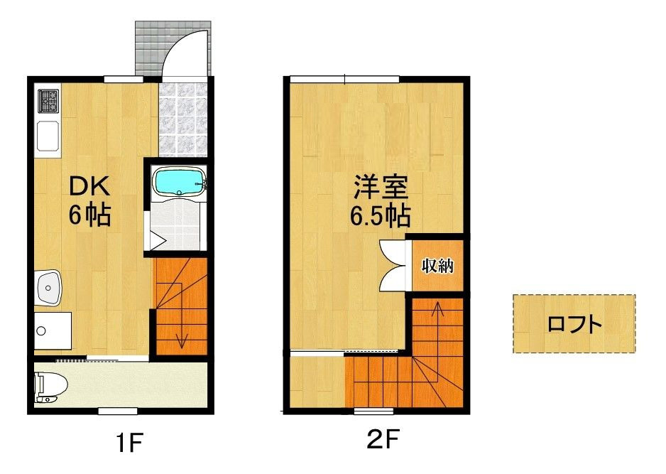 LOFT CAMILA（ロフトカミラ）【キャッシュバック対象物件】の間取り
