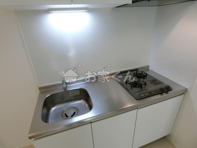 【キッチン】 | ディアマン東尻池 | システムキッチン（ガス2口）