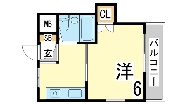 【間取り】 | メゾン妙法寺