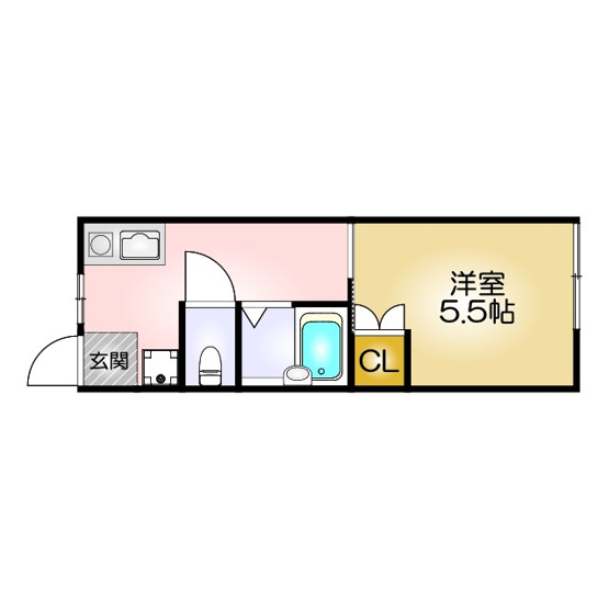 【間取り】 | 西原コーポ