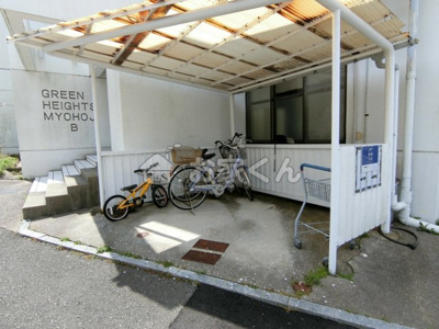 【駐車場】 | グリーンハイツ妙法寺B棟 | 駐輪スペース
