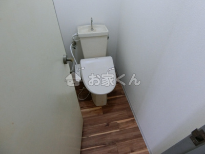 【トイレ】 | グリーンハイツ妙法寺B棟 | ウォシュレット付き(改装中の写真になります)