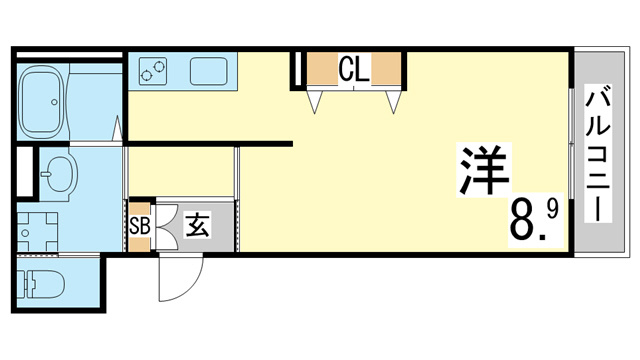 【間取り】 | ソレイユ清元