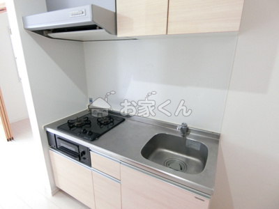 【キッチン】 | メゾンKPC | システムキッチン（ガス2口グリル付き）