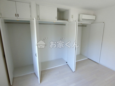 【収納】 | ときわ花山ハイツ | 大型クローゼット