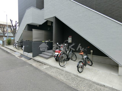 【駐車場】 | マルシエル神戸 | 駐輪スペース