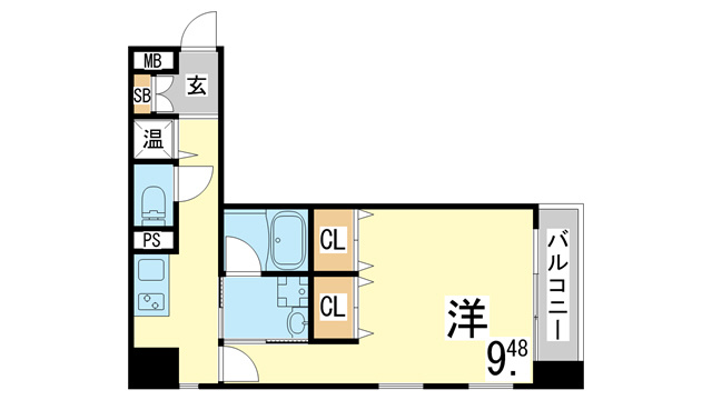 【間取り】 | レジデンス富久寿